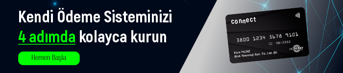 Kendi ödeme sisteminizi 4 adımda kurun. Hemen Başla!